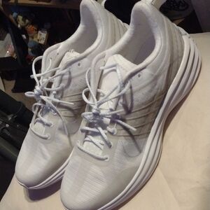 Nike White and Gray Sneakers